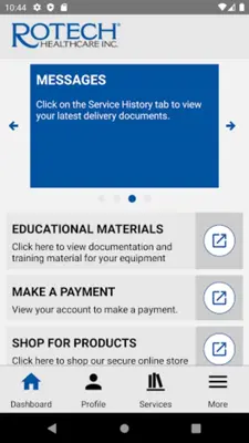 Rotech Healthcare android App screenshot 1